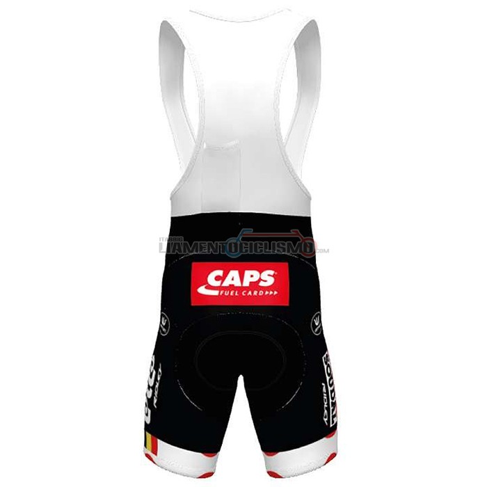 Abbigliamento Ciclismo Lotto Manica Corta 2020 Soudal Rosso